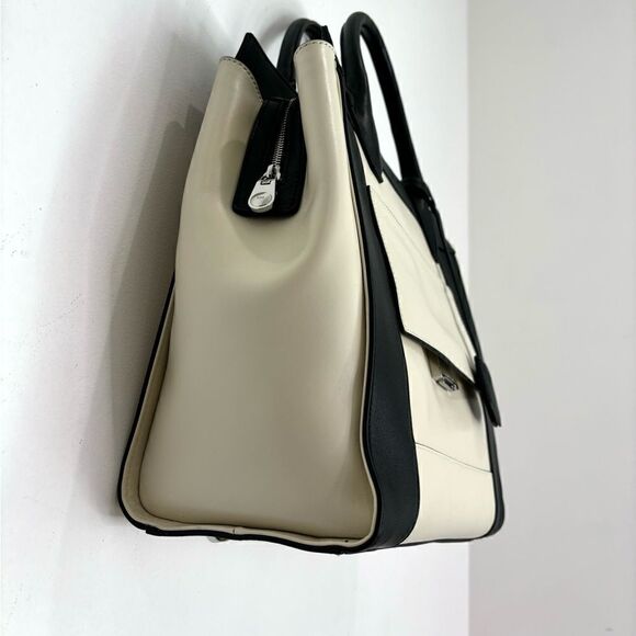 NWT $425 Karen Millen Bag in Black and White - Picture 8 of 12